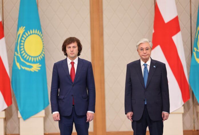 Kobakhidze Visits Kazakhstan In Another Central Asian Trip, Signs Strategic Partnership Agreement - Civil Georgia
