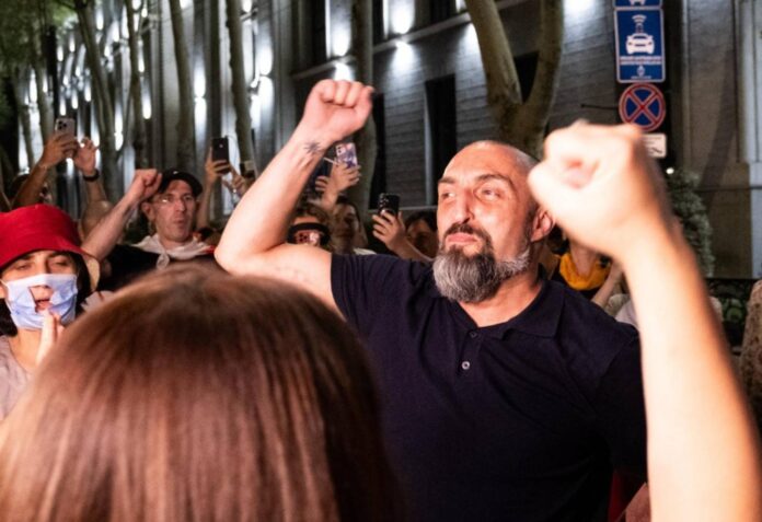 Activist Giorgi Akhobadze Jailed for 25 Days Over ‘Insulting’ Officials - Civil Georgia