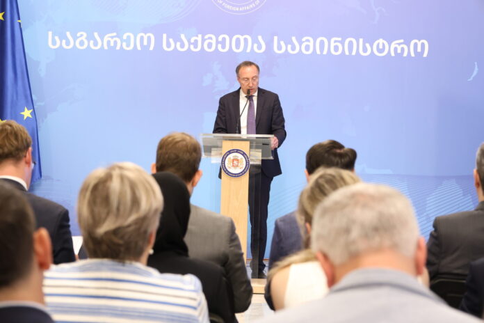Deputy FM Zurabashvili Briefs Foreign Diplomats on ‘Recent Amendments’ to Georgia’s Grants Law - Civil Georgia