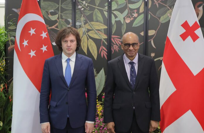 Kobakhidze Visits Singapore with Georgian Dream Delegation - Civil Georgia