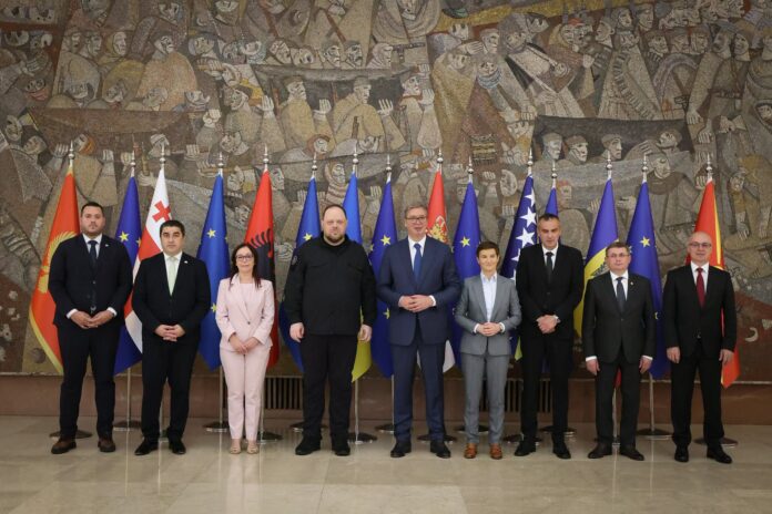 Papuashvili Joins EU Candidate Countries’ Parliamentary Conference in Belgrade - Civil Georgia