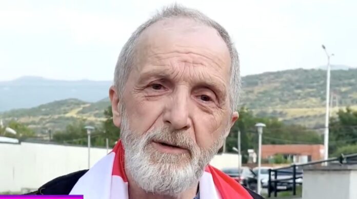 Protester Zurab Menteshashvili Released From Prison After Nine-Month Sentence for ‘Repeated Road Blockage’ - Civil Georgia