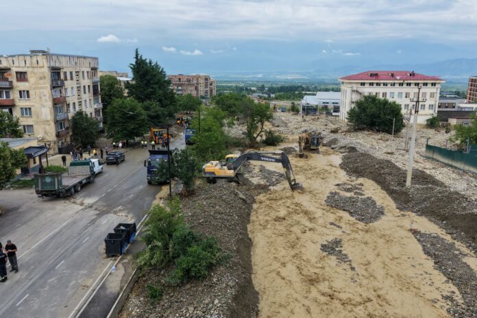 Telavi Battles ‘Serious’ Flood Damage - Civil Georgia