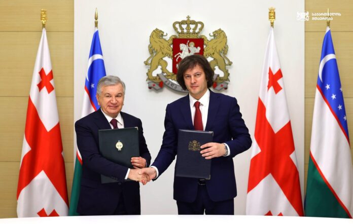 Uzbekistan President Visits Tbilisi, Signs Strategic Partnership Agreement with Georgia - Civil Georgia