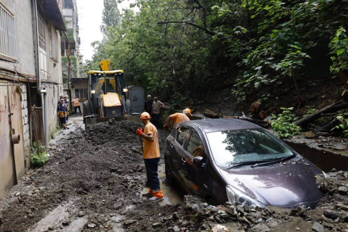 Heavy Rain Causes Flooding, Damage in Tbilisi - Civil Georgia