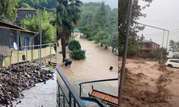 Orchards, Roads Damaged as Rains Cause Flooding in Imereti - Civil Georgia