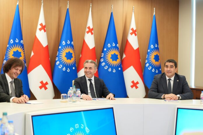 Ivanishvili Present as Georgian Dream Meets to Discuss ‘Domestic, Foreign Policy Issues’ - Civil Georgia