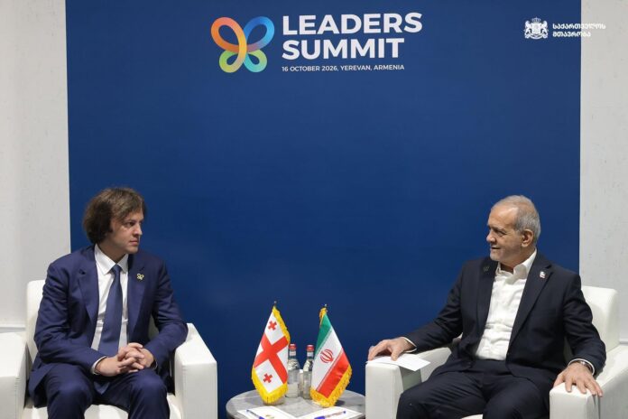 Kobakhidze Meets Iranian President in Yerevan as Tehran Calls for ‘Practical Cooperation’ - Civil Georgia
